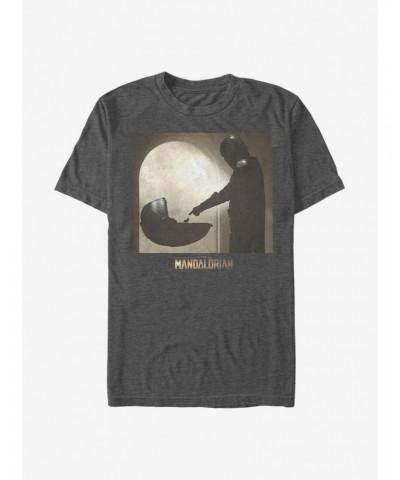 Star Wars The Mandalorian The Child Scene T-Shirt $10.04 T-Shirts