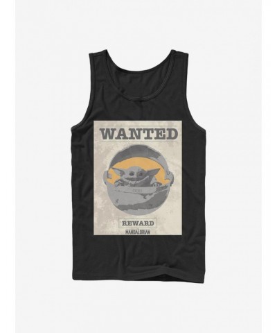 Star Wars The Mandalorian Wanted The Child Tank Top $7.77 Tops