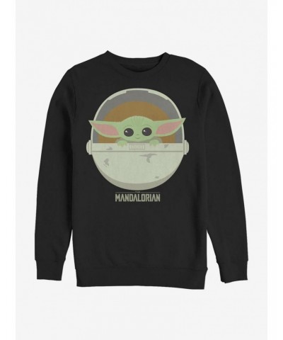 Star Wars The Mandalorian The Child Cute Bassinet Sweatshirt $12.40 Sweatshirts