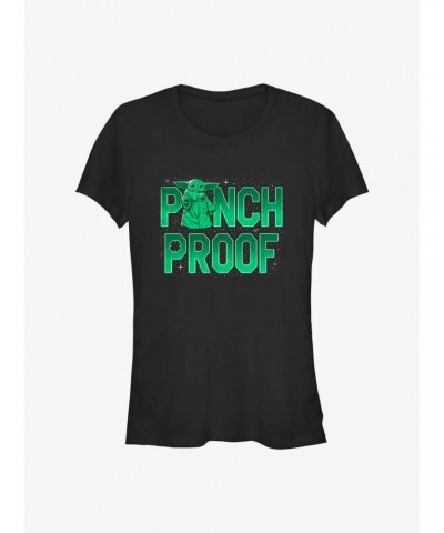 Star Wars The Mandalorian The Child Pinch Proof Girls T-Shirt $9.46 T-Shirts