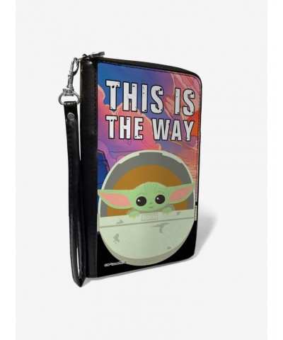Star Wars The Mandalorian The Child This Is The Way Zip-Around Wallet $15.71 Wallets