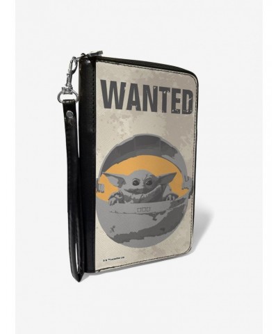Star Wars The Mandalorian The Child Wanted Zip-Around Wallet $16.75 Wallets